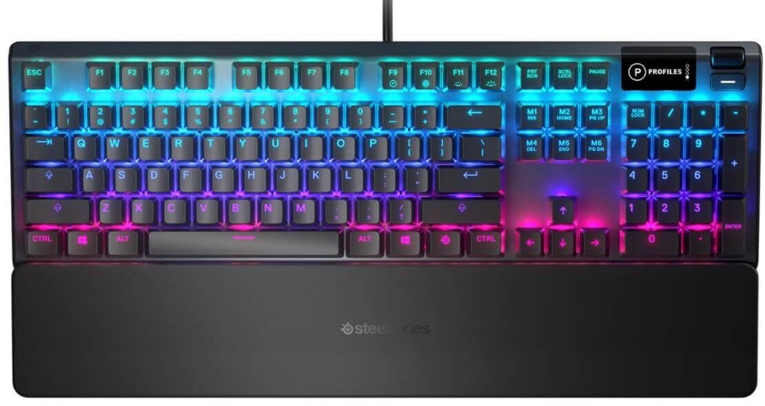 SteelSeries Apex 5 - תצוגה ראשית