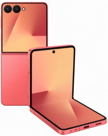 Samsung Galaxy Z Flip7 - תצוגה ראשית