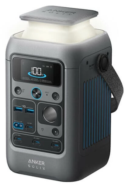 ANKER SOLIX portable power - תצוגה ראשית