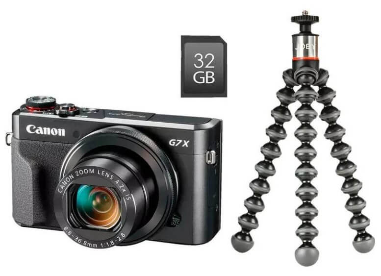 Canon PowerShot G7 X - תצוגה ראשית