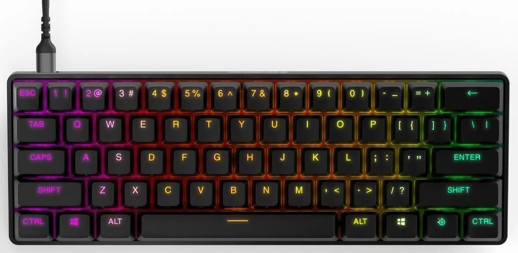 SteelSeries Apex Pro Mini - תצוגה ראשית