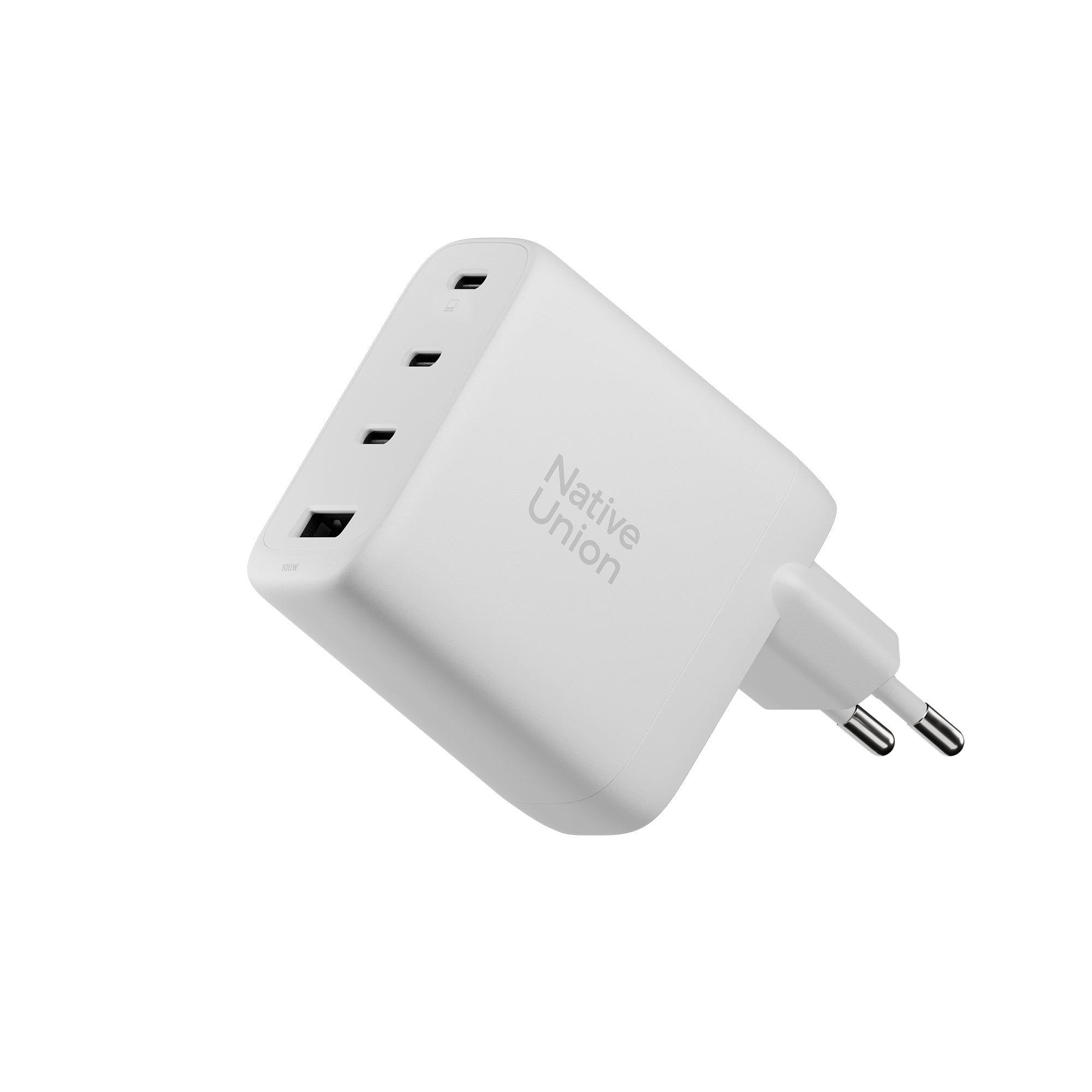 Fast GaN Charger PD 100W — EU Plug / White (1)