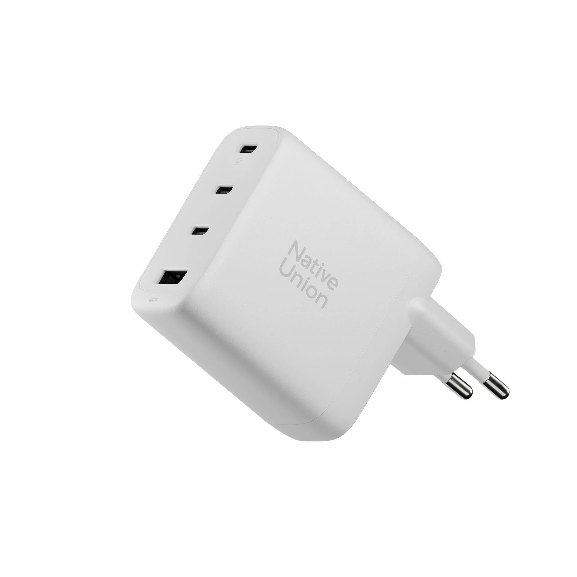 Fast GaN Charger PD 100W — EU Plug / White (1)