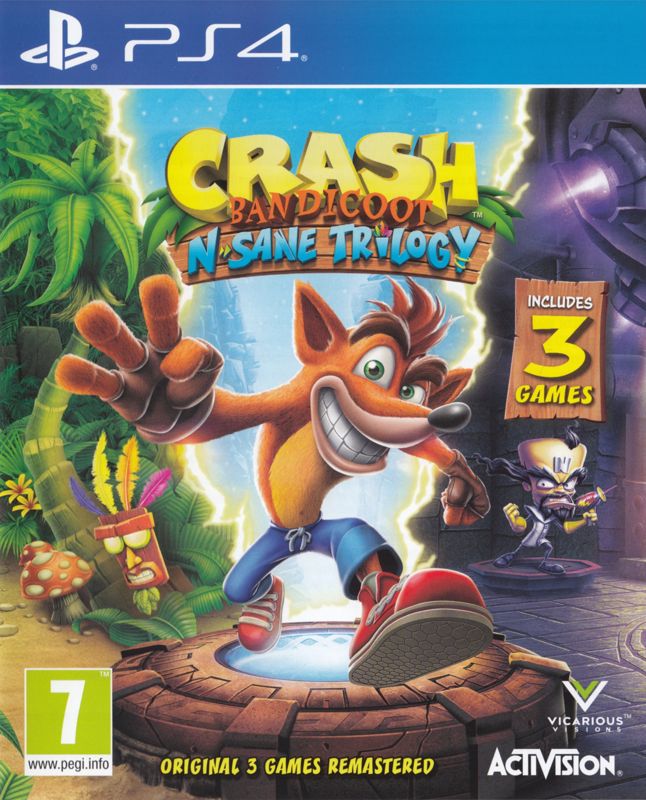 Crash Bandicoot N. Sane Trilogy PS4