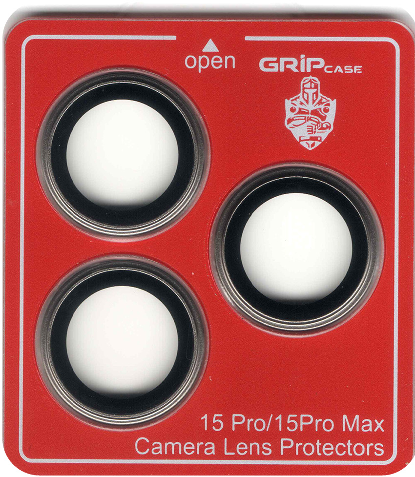 מגן עדשת מצלמה לאייפון 15 Pro / 15 Pro Max