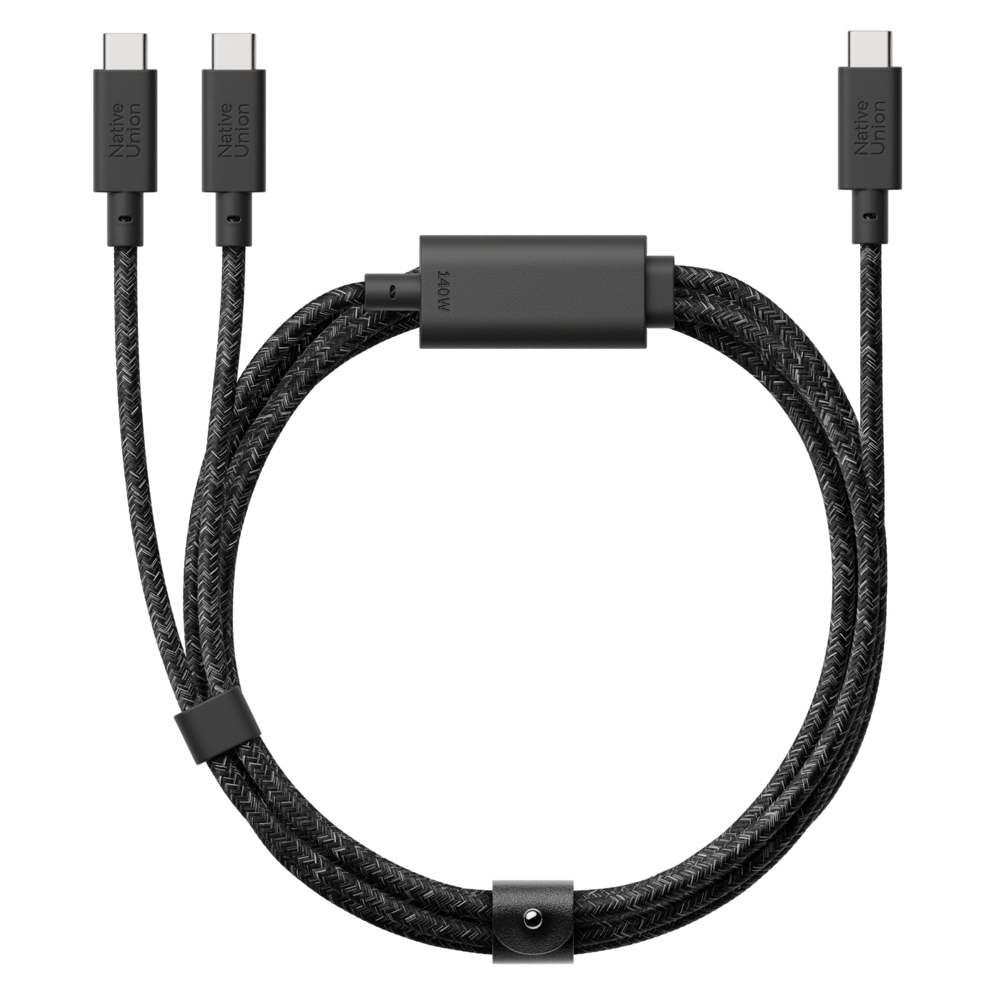 כבל Belt Belt Cable 2-in-1 USB-C to USB-C & USB-C Cable