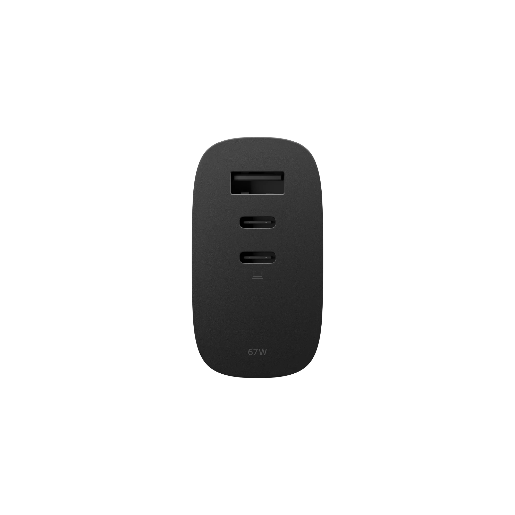 International Fast GaN Charger PD 67W (3 ports) — Black (1)