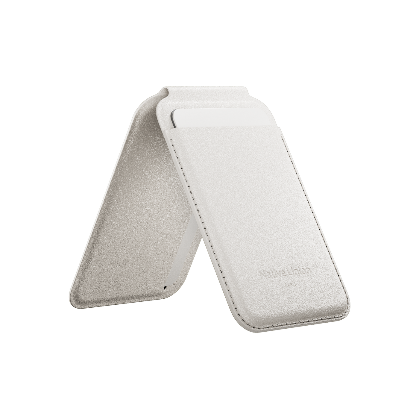 Active Wallet Stand | Magnetic — Sandstone (1)