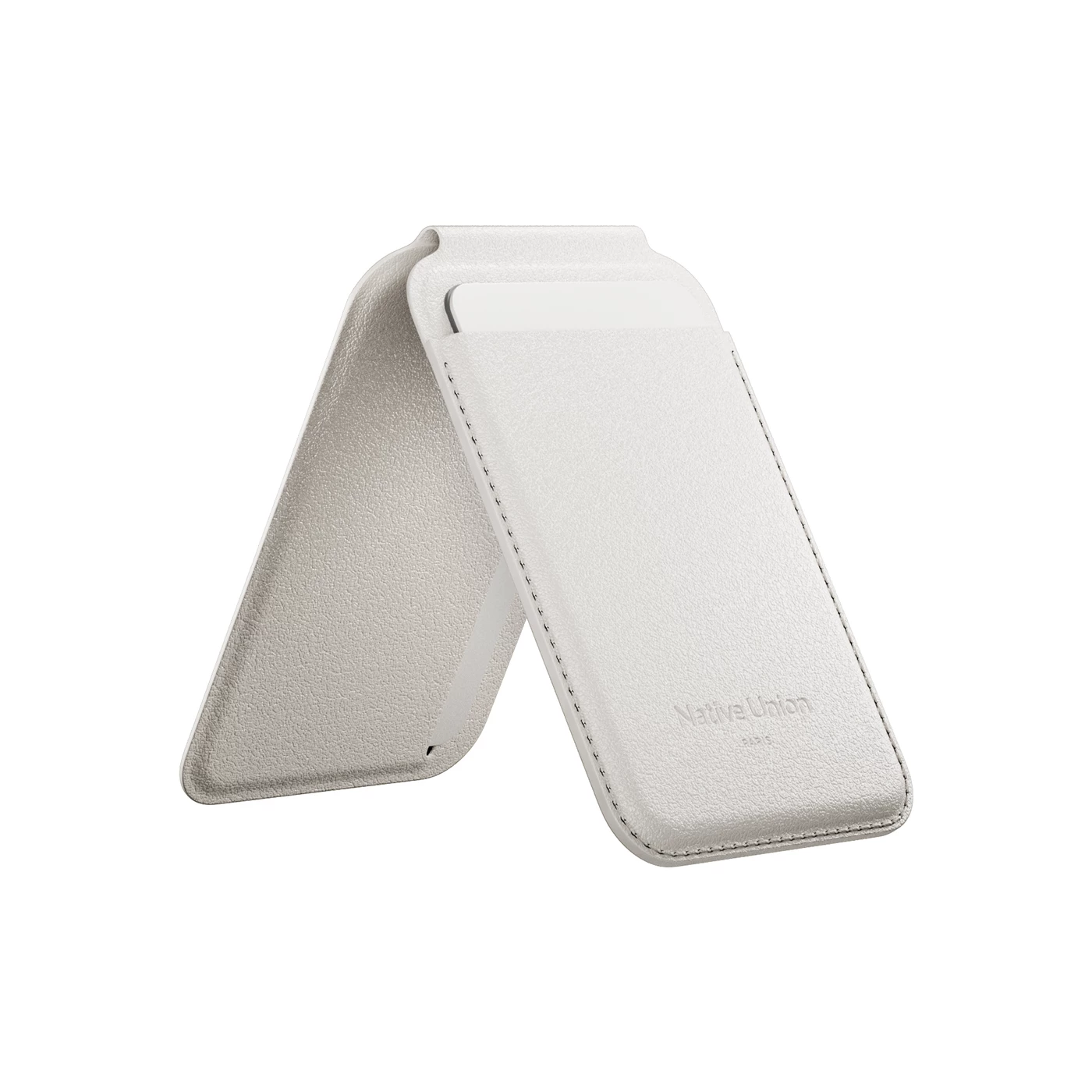 Active Wallet Stand | Magnetic — Sandstone (1)
