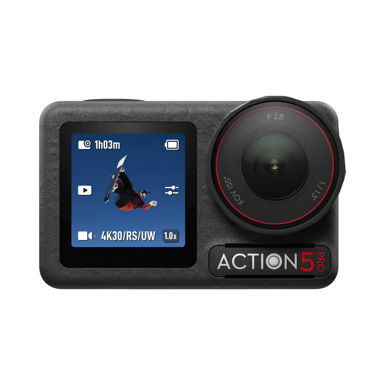 מצלמת DJI Osmo Action 5 Pro Standard Combo - מצלמת אקשן מקצועית עם FOV 155°
