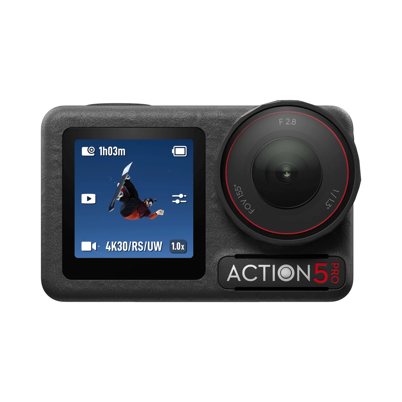 מצלמת DJI Osmo Action 5 Pro Standard Combo - מצלמת אקשן מקצועית עם FOV 155°