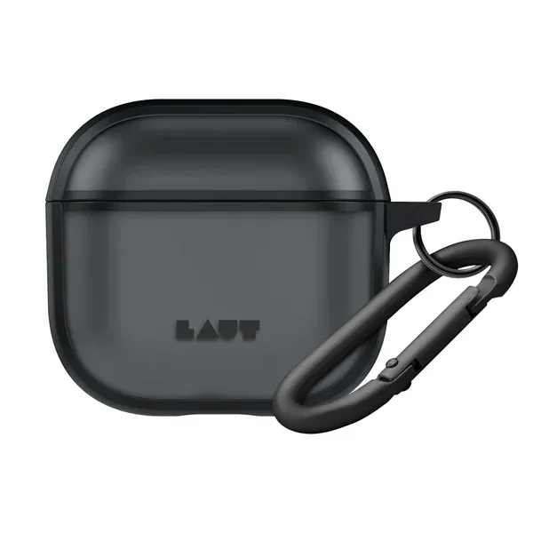 כיסוי AirPods LAUT HUEX PROTECT Black airpods של LAUT