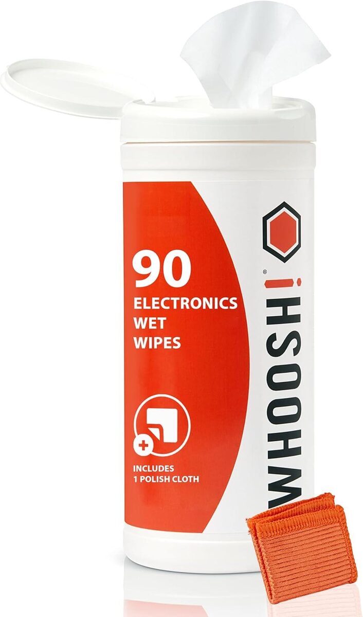 מוצר ניקוי WHOOSH Screen Shine Wipes של WHOOSH!