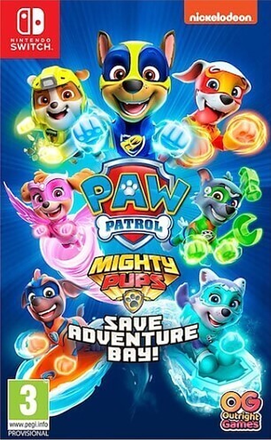 Nintendo Switch Paw Patrol Mighty Pups Save Adventure Bay