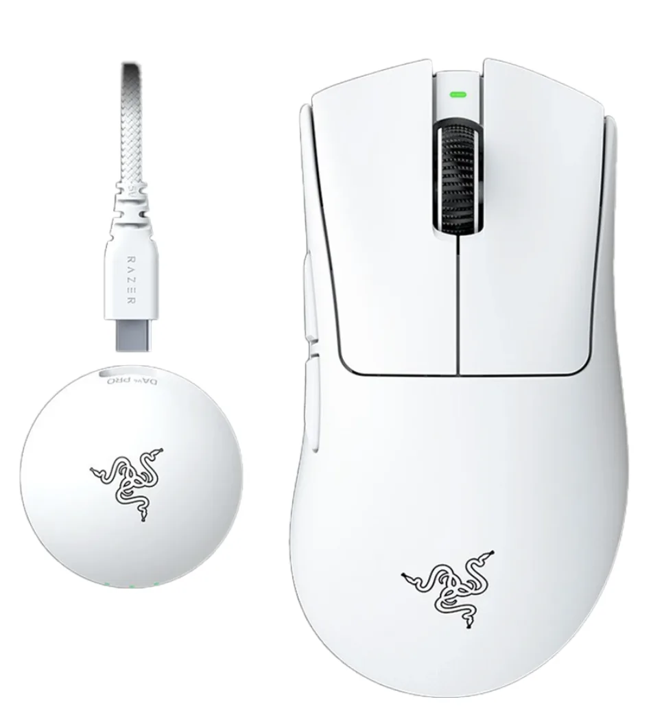 עכבר Razer DeathAdder V4 Pro לבן