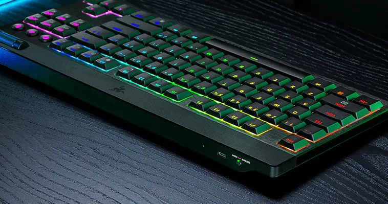 מקלדת Razer BlackWidow V4 Low Profile Tenkeyless