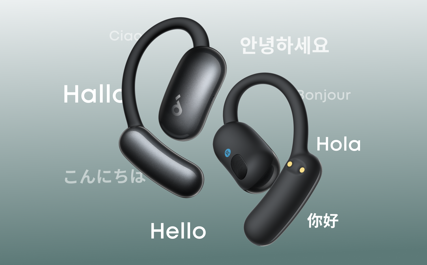 אוזניות AeroFit 2 AI Assistant