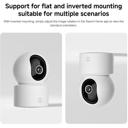 התקנה רגילה והפוכה של Xiaomi Smart Camera C302